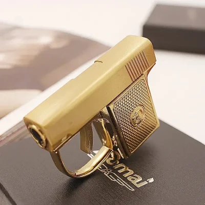 Metal Mini Portable Gun Type Lighter