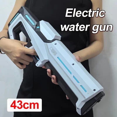 Electric Water Guns For Adults Powerful Squirt Automatic Water Suction Water Blaster