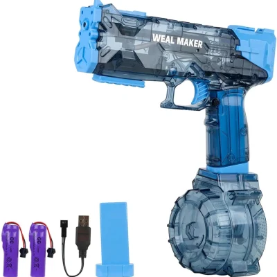 Electric Water Guns for Adult Kid, Strongest Full Auto Water Pistol High Capacity