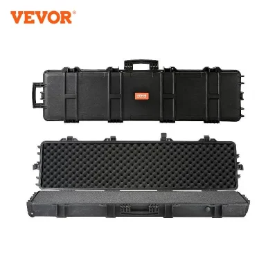 VEVOR Rifle Hard Case Long Gun W/ 2 Casters