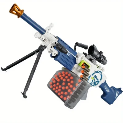 M249 LMG Machine Gun Foam Dart Blaster