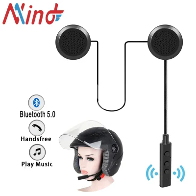 Velev Bluetooth Motorcycle Helmet Headset BT5.0